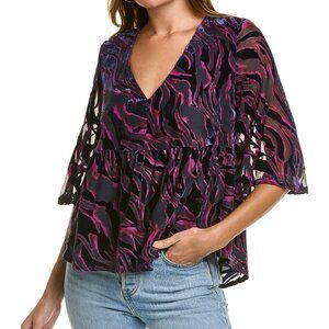 Johnny Was Selene Tiered Top Blouse brand new - no tag